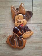 . Twee leuke houten Minnie Mouse-figuren om op te hangen, Verzamelen, Disney, Nieuw