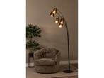 Lucide RANKOS - Vloerlamp - 5xE14 - 30x71,5x200 cm - Zwart, Verzenden, Zo goed als nieuw