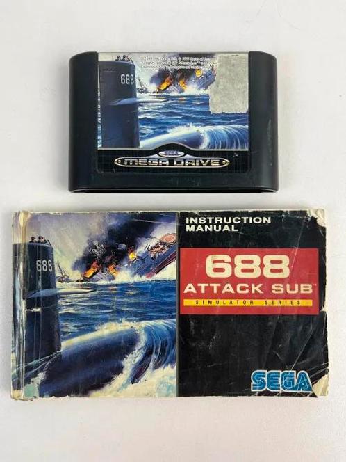 Sega Genesis - 688 Attack Sub, Spelcomputers en Games, Games | Sega, Ophalen of Verzenden