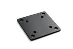 Stalen voet | 12 x 10 cm | Plat + vijzen, Verzenden, Nieuw, Minder dan 3 meter, 1 tot 2 meter