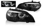 LED koplampen Angel Eyes AFS Black geschikt voor BMW X5, Verzenden, Nieuw, BMW