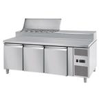 GGM Gastro | Voorbereidingstafel ECO - 2020mm - 3 deuren - |, Verzenden, Nieuw in verpakking