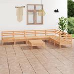 vidaXL 8-delige Loungeset massief grenenhout, Verzenden, Nieuw, Loungeset
