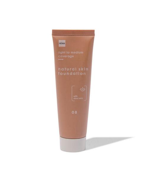 HEMA Foundation natural skin 08, Sieraden, Tassen en Uiterlijk, Uiterlijk | Cosmetica en Make-up, Nieuw, Verzenden