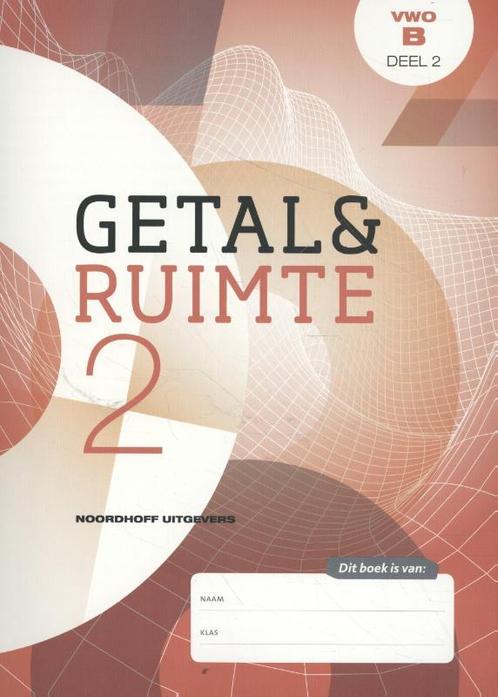 Getal  Ruimte vwo B deel 2 9789001593896, Boeken, Studieboeken en Cursussen, Zo goed als nieuw, Verzenden