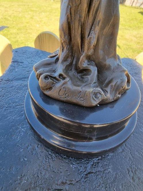 Beeld, Bronze XL Fairy - 49 cm - Brons, Marmer, Antiek en Kunst, Kunst | Designobjecten