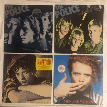 The Police 2XLP+Simply Red 2XLP - Reggatta De beschikbaar voor biedingen