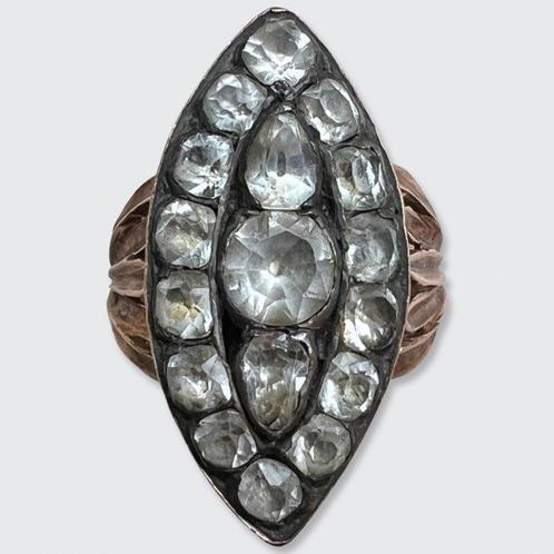Ring - 9 kt. Geel goud, Sieraden, Tassen en Uiterlijk, Ringen