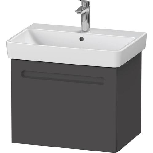 Wastafelkast Duravit No.1 Met 1 Lade 59x42.6x47.8cm Met, Huis en Inrichting, Badkamer | Badkamermeubels, Ophalen of Verzenden