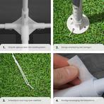 tectake® Tuinpaviljoen 3x6 m - 5 Afneembare zijpanelen met v, Tuin en Terras, Verzenden, Nieuw