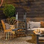 Haardhoutrek Voor Binnen 46 X 32 X 126 Cm 3 Niveaus Brandhou, Huis en Inrichting, Haarden, Verzenden, Nieuw