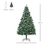 Kunstmatige Kerstboom 180 Cm Dennenboom Kunstmatig Met 59 De, Diversen, Kerst, Verzenden, Nieuw