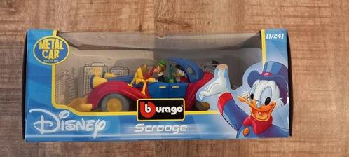 Disney, Dagobert Duck - 1 auto - Bburago 1:24, Verzamelen, Disney