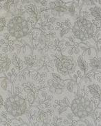 Katoen/Linnen Geborduurde Bloemen Naturel, Hobby en Vrije tijd, Stoffen en Lappen, Nieuw, Overige kleuren