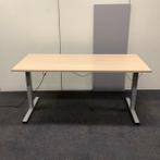 Zit-sta elektrisch bureau (bxd) 180x80 cm, ahorn (wilde