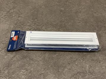 Veiling - 10x Renson deurrooster 76x425mm inbouw wit beschikbaar voor biedingen