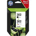 HP 302 (X4D37AE) Inktcartridge Zwart + 3 kleuren