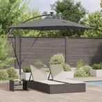 vidaXL Cantilever Banana Parasol Antraciet 249 x 249 x 250, Verzenden, Nieuw, 2 tot 3 meter