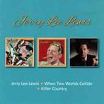 cd - Jerry Lee Lewis - Jerry Lee Lewis / When Two Worlds..., Zo goed als nieuw, Verzenden