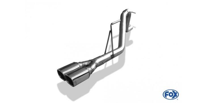 FOX Dodge Nitro uitlaatsysteem enkelzijdig rechts - 2x78x75, Auto-onderdelen, Uitlaatsystemen, Nieuw, Verzenden