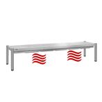 GGM Gastro | Warmtebrug PREMIUM - 2000x370mm - met 1 plank -, Verzenden, Nieuw in verpakking, Overige typen