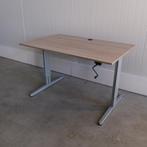 Aspa Slinger zit-zit bureau - 120x80cm - H63-84cm - BR88, Ophalen of Verzenden, In hoogte verstelbaar, Gebruikt, Bureau