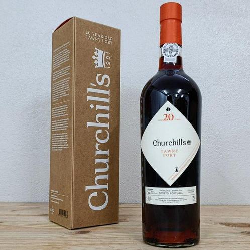 Churchills - 20 years old Tawny - Porto - 2 Flessen (0.75, Verzamelen, Wijnen