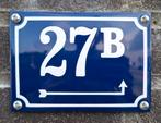 Nummerbord met pijl 14x10cm, Verzenden, Nieuw