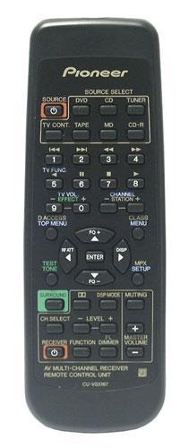 Afstandsbediening Pioneer axd7243 cu-vsx167, Audio, Tv en Foto, Afstandsbedieningen, Origineel, Nieuw, Ophalen of Verzenden