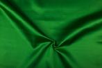 Satijn stof groen - Polyester stof 50m op rol, Hobby en Vrije tijd, Stoffen en Lappen, 200 cm of meer, Nieuw, Polyester, 120 cm of meer