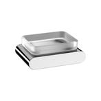Zeephouder Sapho Flori Hangend 12.2x4.1 cm Chroom /, Ophalen of Verzenden, Nieuw, Chroom, Bad
