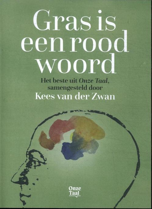 9789083296913 Gras is een rood woord Kees van der Zwan, Boeken, Studieboeken en Cursussen, Nieuw, Verzenden