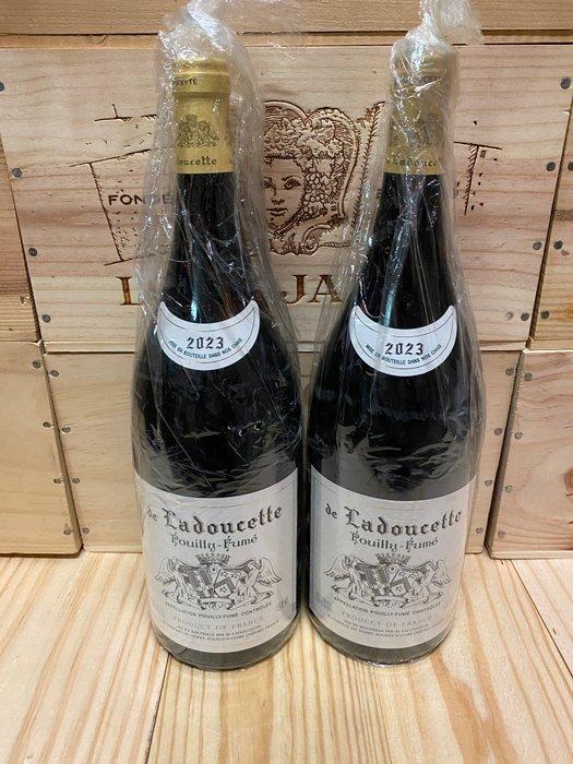 2023 Pouilly-Fumé de Ladoucette - Pouilly Fumé, Loire - 2, Verzamelen, Wijnen