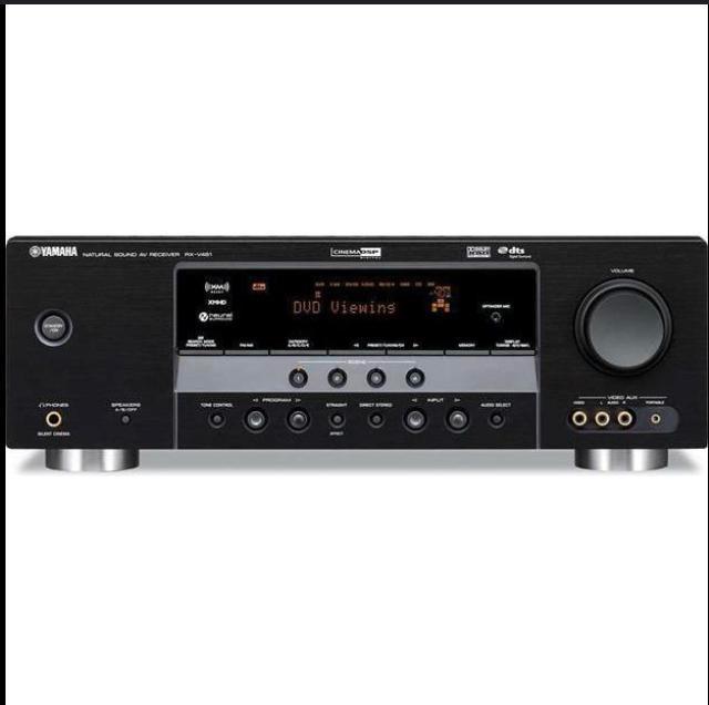 Yamaha RX-V461 - 5.1 kanaals AV-receiver met HDMI, Audio, Tv en Foto, Versterkers en Receivers, Zo goed als nieuw, Yamaha, 5.1