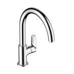 Keukenmengkraan HansGrohe Vernis Blend M35 Eengreeps Met, Ophalen of Verzenden, Nieuw, Chroom, Kraan