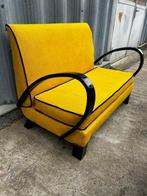 French Art Deco Lounge Set of 3, 1920s - Compact size -, Antiek en Kunst, Antiek | Meubels | Stoelen en Banken