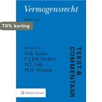 Vermogensrecht / Tekst & Commentaar 9789013151848 H.B. Krans, Verzenden, Zo goed als nieuw, H.B. Krans