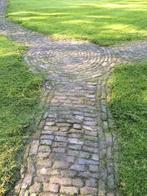 klinkers  waaltjes keiformaten oud amsterdamse bestratingen, Tuin en Terras, Tegels en Klinkers, Gebruikt, Keramiek, 10 m² of meer