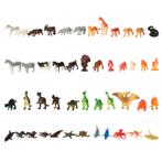 48 Delige Mini Dinosaurus Speelset - Zeedieren Boerderij, Ophalen of Verzenden, Nieuw