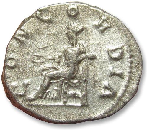 Romeinse Rijk. Julia Paula (219-220 n.Chr.). Denarius Rome, Postzegels en Munten, Munten | Europa | Niet-Euromunten