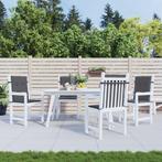 vidaXL Tuinstoelkussen lage rug oxford stof antracietkleur, Huis en Inrichting, Woonaccessoires | Kussens, Verzenden, Nieuw