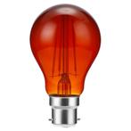 SPL Ba22d LED Lamp 8W Vuur Amber - Dimbaar - Geschikt voor, Huis en Inrichting, Verzenden, Nieuw