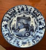 Delft, Plateelbakkerij - Wandbord - Faience, Antiek en Kunst