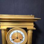 Pendule Napoleon III Brons - 1850-1900 - Kolompendule, Antiek en Kunst, Antiek | Klokken