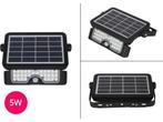 Hortensus - Ledlamp op zonne-energie van 5W of 10W met, Verzenden, Nieuw