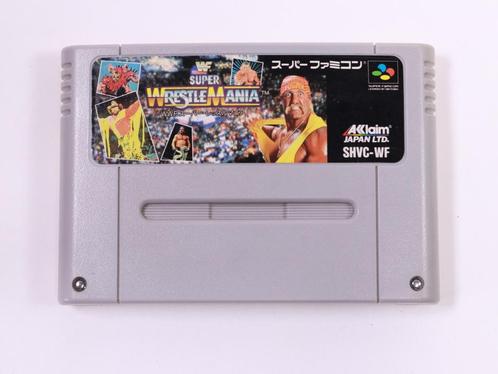 SNES - WWF Super WrestleMania - Famicom, Spelcomputers en Games, Games | Nintendo Super NES, Ophalen of Verzenden