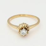 Ring - 18 karaat Geel goud Diamant (Natuurlijk), Sieraden, Tassen en Uiterlijk, Ringen, Nieuw