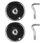 Benson Magneet met haak - ophanghaken - 36 mm - set van 2..., Ophalen of Verzenden, Nieuw