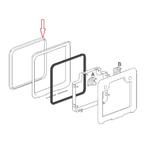 Thetford Serviceluik 3 Binnenkader (set a 5 st) Wit-80, Nieuw