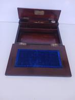 Ecritoire pupitre en marqueterie Boulle Loupe de thuya, orme